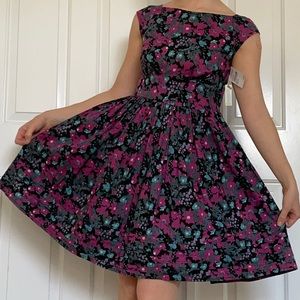 Fuschia flower dress from Nordstrom